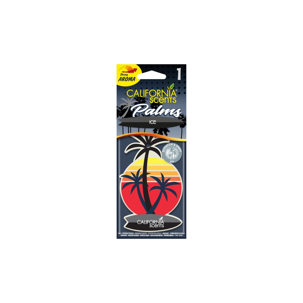 California Scents gaisa atsvaidzinātājs PALMA ICE