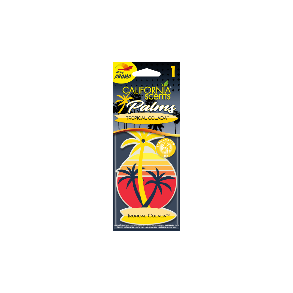 California Scents gaisa atsvaidzinātājs PALMA svaigumam