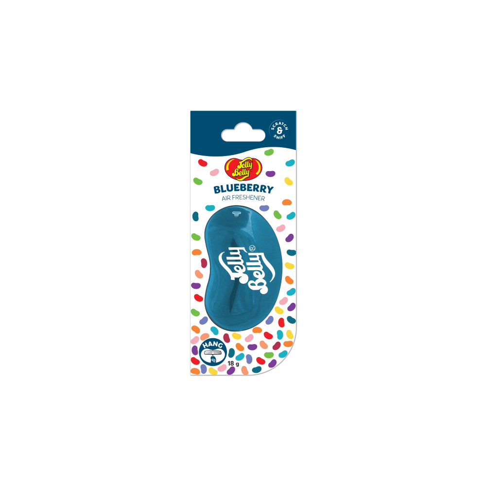 JELLY BELLY 3D Gel gaisa atsvaidzinātājs auto svaigumam