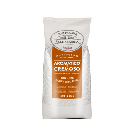 Kafijas pupiņas Aromatico e Cremoso 1kg - Itāļu kafija