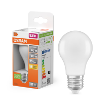 Osram LED STAR Classic A 40 5.5W/827 E27 FR spuldze (matēta)
