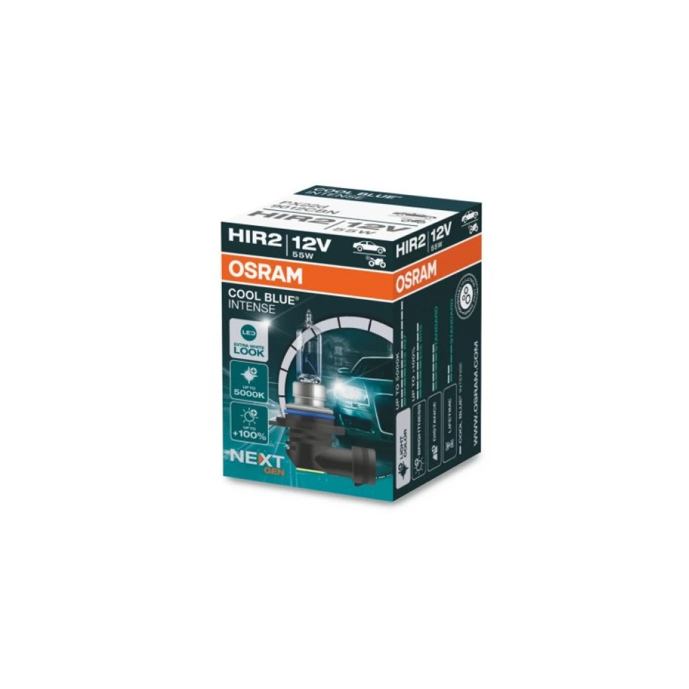 Osram auto Cool Blue Intense HIR2 55W 12V +100% B1 bulb
