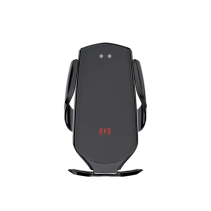 Maxlife MXCH-08 automātiskais auto turētājs ar bezvadu uzlādi 15W, melns