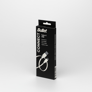 Bullet USB vads - Type C vads 1m ātrai uzlādei