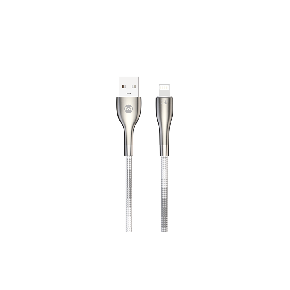 Forever Sleek kabelis USB-8pin 1m ātrai iPhone uzlādei