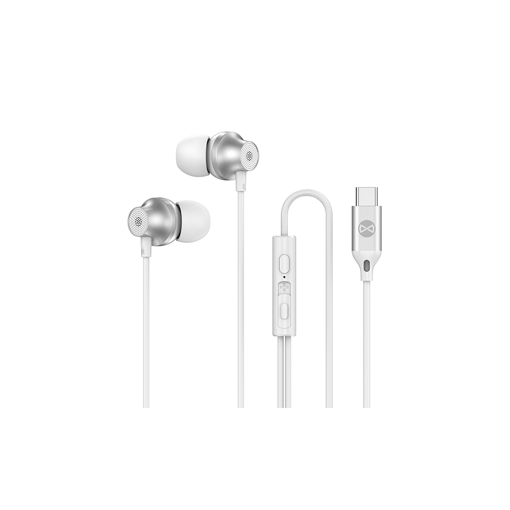Forever EP-02 universālās austiņas ar mikrofonu USB-C