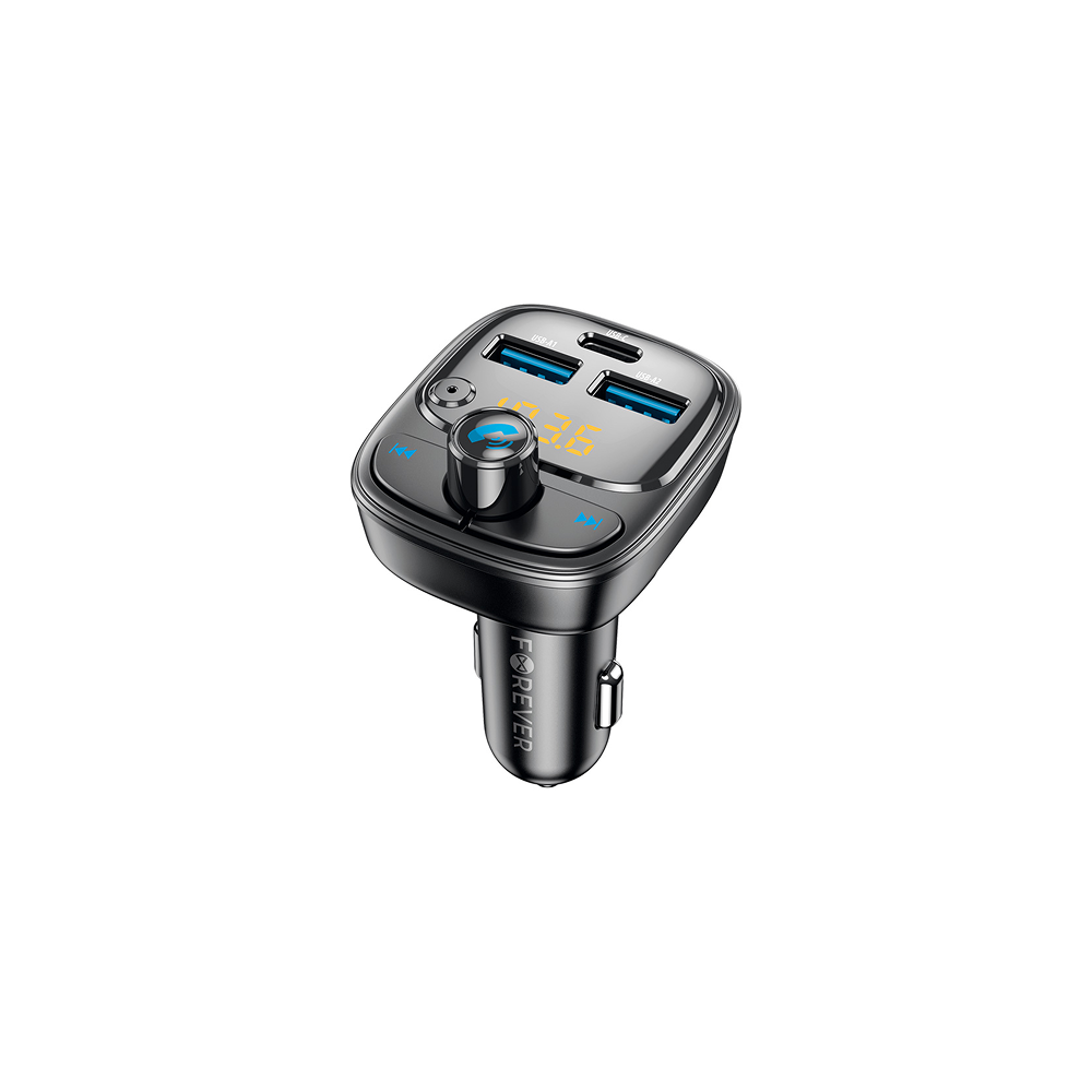 Forever FM pārraidītājs Bluetooth 2xUSB-A 1xUSB-C PD 30W auto