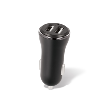 Forever CC-03 auto lādētājs 2xUSB 3.6A melns ātrai uzlādei