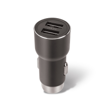 Forever CC-04 auto lādētājs 2xUSB 3.1A melns, ērts risinājums
