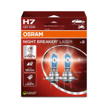 Osram auto Night Breaker Laser H7 55W 12V +150% B2 bulbs