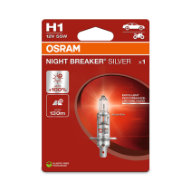 Osram auto Night Breaker Silver H1 55W 12V +100% B1 bulb