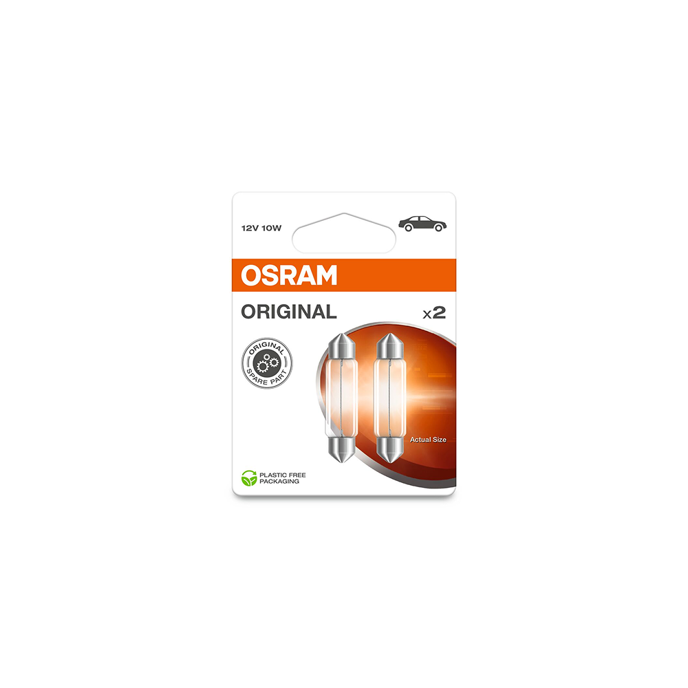 Osram auto Original Festoon 10W 12V B2 bulbs