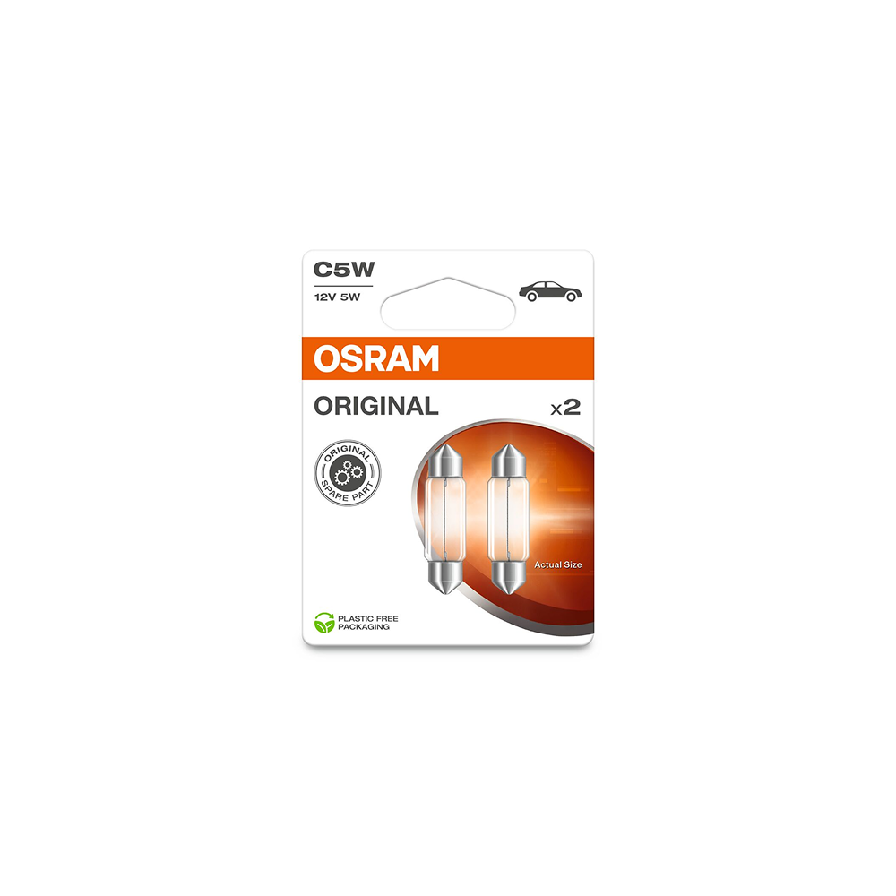 Osram auto Original Festoon C5W 5W 12V B2 bulbs