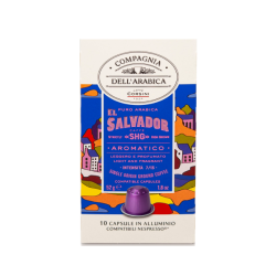 Nespresso® kafijas kapsulas El Salvador - maiga un salda
