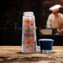 Himalayan pink salt grinder with onions 300g HIMALAYAN CHEF