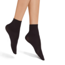 Golden Lady Ecoline 60den NERO ankle socks recycled comfort