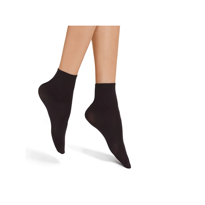 Golden Lady Ecoline 60den NERO ankle socks recycled comfort
