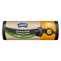 Atkritumu maisi ar savilcēju 120L, 8 gab. SWIRL