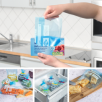 Maisiņi produktu saldēšanai 3L, 30 gab. TOPPITS