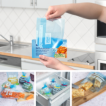 Freezer bags 1L, 40 pcs. TOPPITS