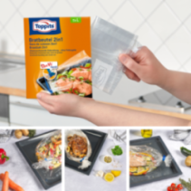 Roasting bags 2in1 L izmērs, 5 pcs. TOPPITS