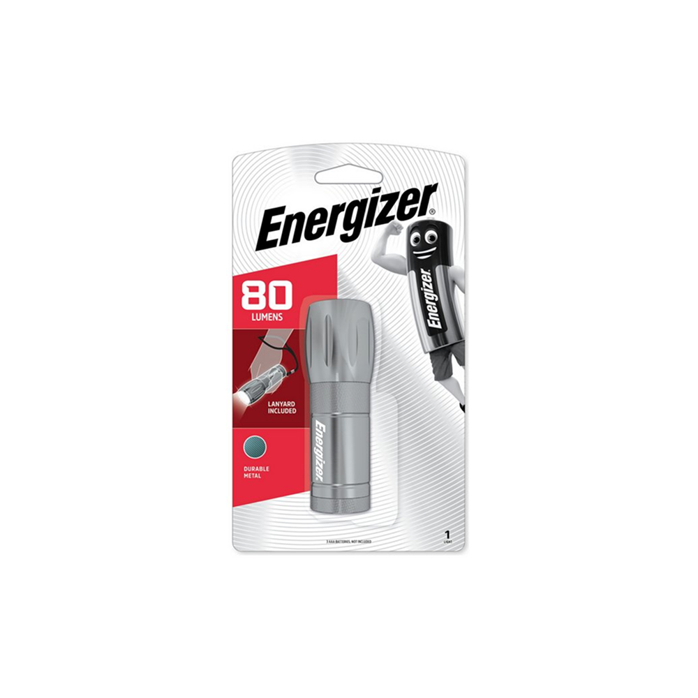 ENERGIZER LED 80lm metāla lukturis ar MAX-VIZ tehnoloģiju