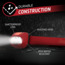 ENERGIZER HDL20 LED 325 lm headlight versatile and bright
