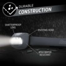 ENERGIZER LED HDL30 Headlamp: Versatile 400 lm Light