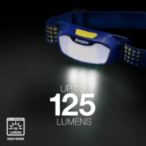 ENERGIZER Compact Sport 125lm galvas lukturis pārgājieniem