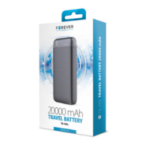 20 000mAh Power Bank - Forever TB-100L USB Powerbank for Travel & Work