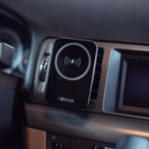 Forever MACH-100 auto bezvadu lādētājs 15W ventilācijai