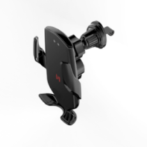 Maxlife MXCH-08 automātiskais auto turētājs ar bezvadu uzlādi 15W, melns