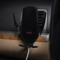 Maxlife MXCH-08 automātiskais auto turētājs ar bezvadu uzlādi 15W, melns