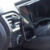 Maxlife MXCH-08 automātiskais auto turētājs ar bezvadu uzlādi 15W, melns