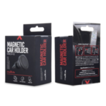Maxlife MXCH-12 car holder for air vent with magnet, black