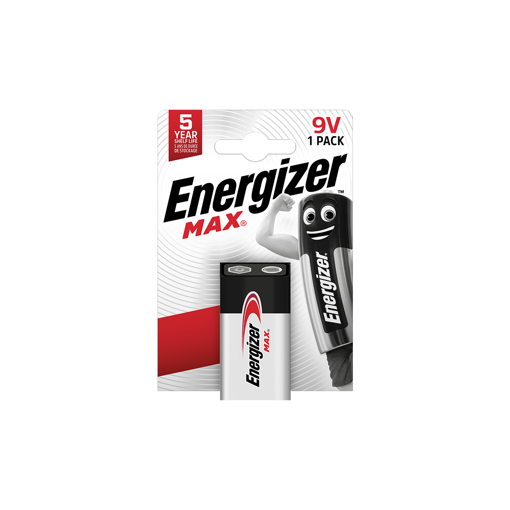 ENERGIZER MAX 9V B1 Alkaline baterija