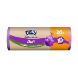 Aromatizētie atkritumu maisi (vaniļa-lavanda) 20L, 12 gab. SWIRL