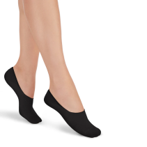 Golden Lady Invisible 35-38 NERO shoe-liners soft breathable 2 pack