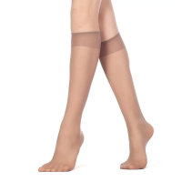 Golden Lady Gambaletto 20den MELON sheer knee-high socks 2 pack