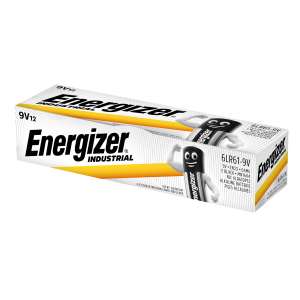 ENERGIZER INDUSTRIAL 9V/6LR61 Alkaline baterijas