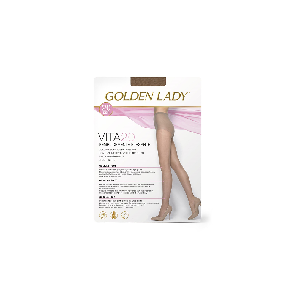 Zeķubikses Vita 20den GOLDEN LADY