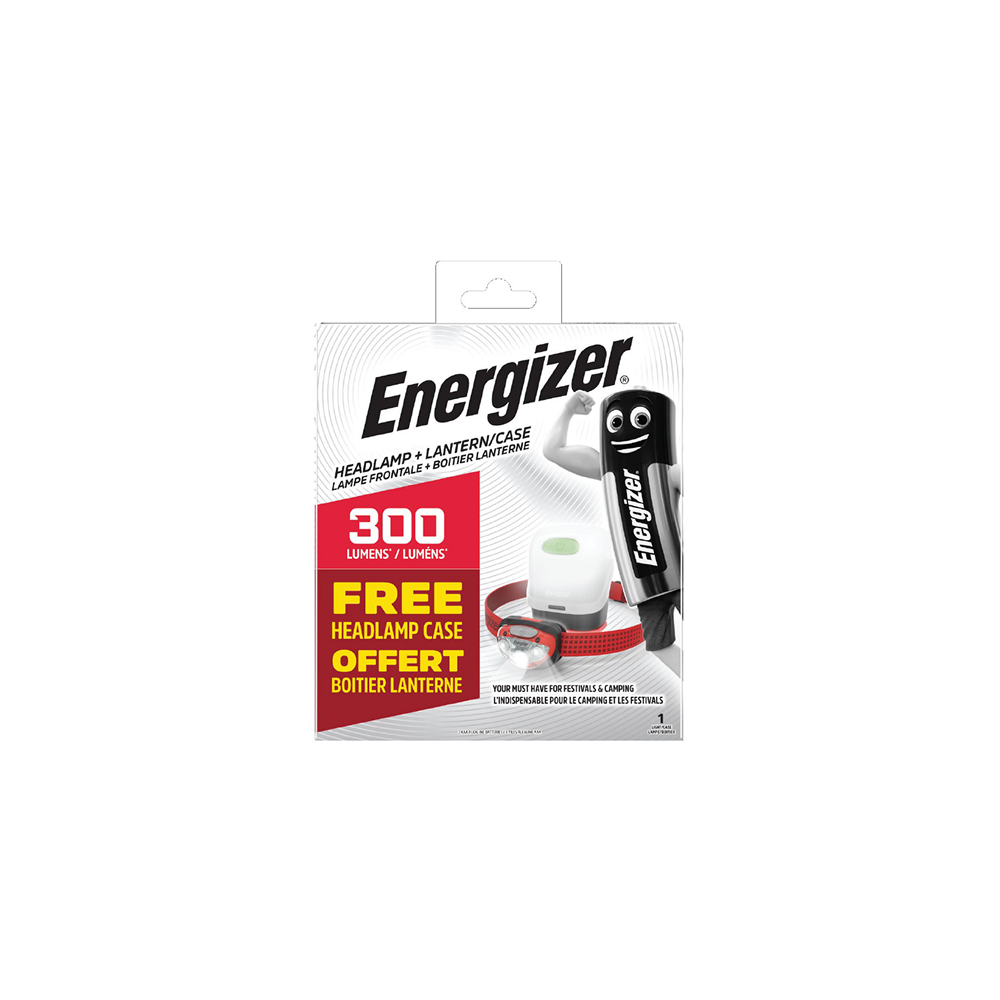 LED galvas lukturis ENERGIZER 300lm jaudīgs led lukturis un laterna