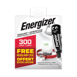 LED galvas lukturis ENERGIZER 300lm jaudīgs led lukturis un laterna