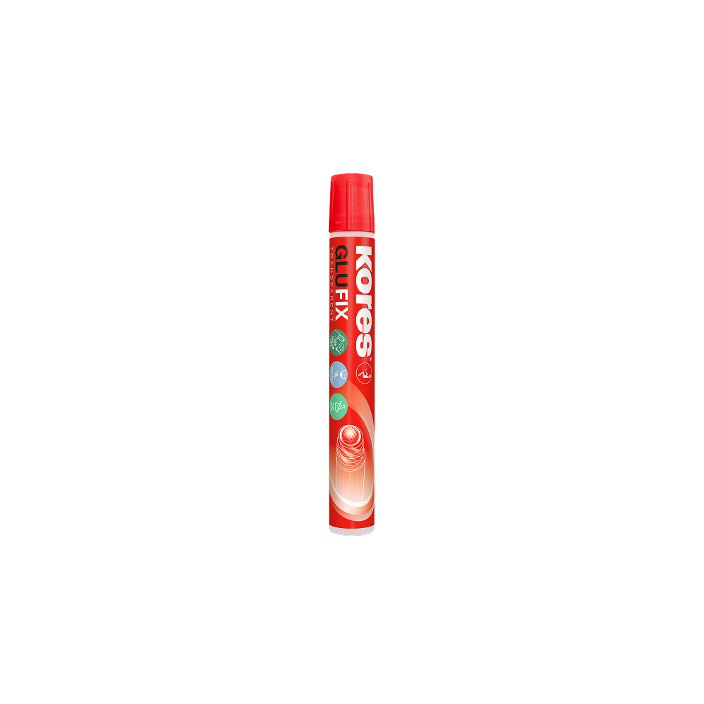 KORES GLUFIKSS 50 ml transparent solvent-free non-drip glue, water-based