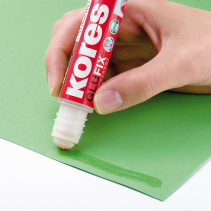 KORES GLUFIKSS 50 ml transparent solvent-free non-drip glue, water-based