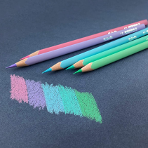 KORES Kolores Pastel triangular coloured pencils, 3 mm, 12 pcs