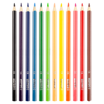 KORES KROMAS Triangular Coloured Pencils, 3 mm, 12 pcs