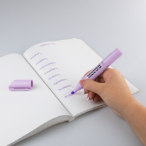 12 pcs. KORES HIGH LINER PLUS Highlighters, Purple
