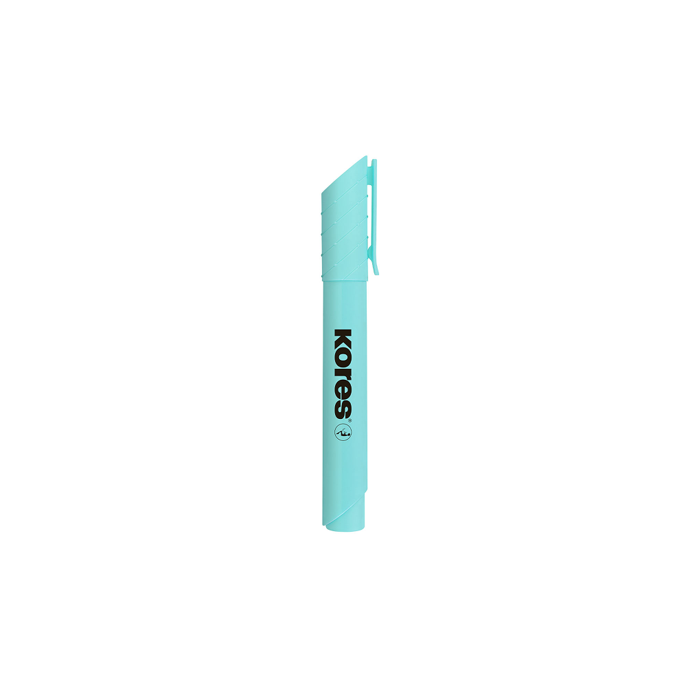 12 pcs. KORES HIGH LINER PLUS Highlighters, Turquoise