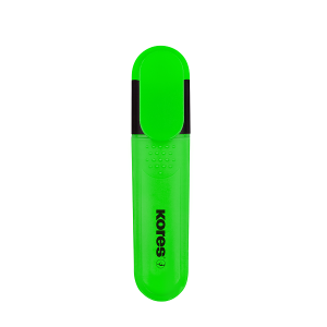 10 pcs. KORES BRIGHT LINER PLUS Highlighters, 0.5–5 mm, Green